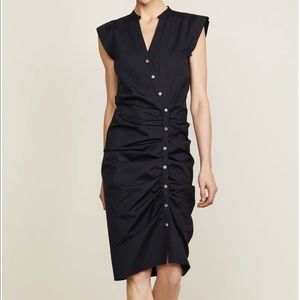 Veronica Beard Long Ruched Dress